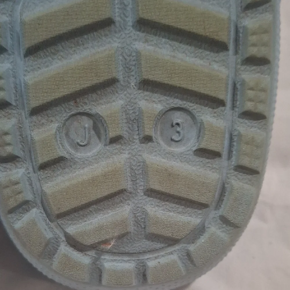 CROCS Kids Light Blue Fuzzy Lined Slippers